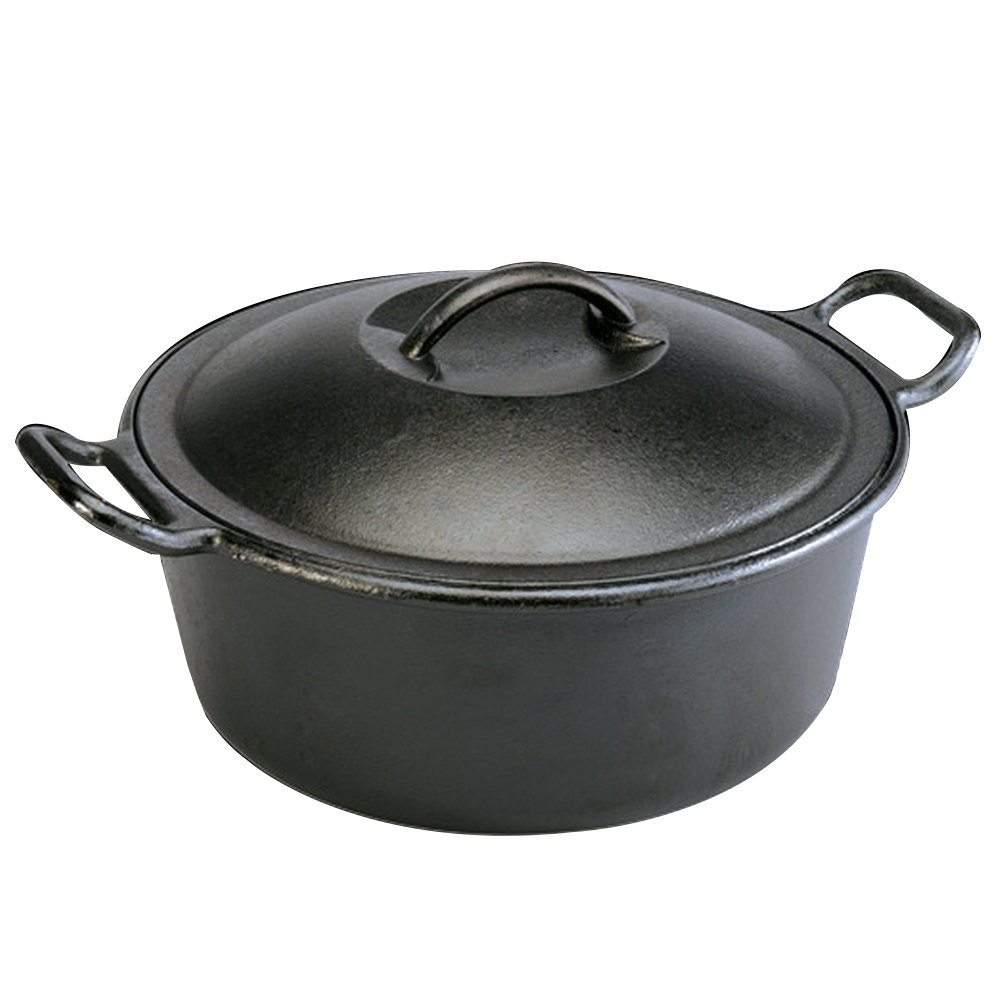 Lodge Logic Cast Iron Combo Cooker 3 Quart (10-1/4” dia), includes Dutch  Oven with Lid/Skillet Combo