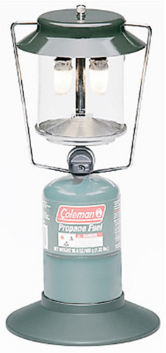 Coleman 1000 Lumens Gas Dual Fuel Camping Lantern 