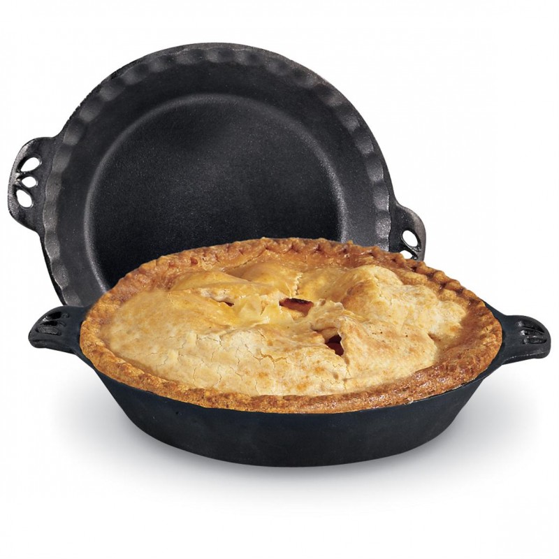 Camp Chef 10-Inch Pre-Seasoned Cast Iron Pie Pan - CIPIE10