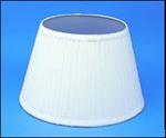 Shade - 14^ White Pleated Cloth