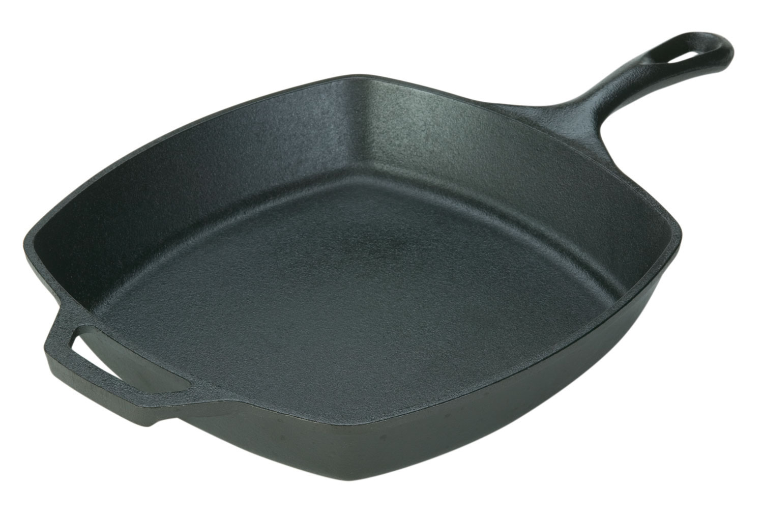 Lodge L8SQ3 Square Cast Iron Skillet, 10-1/2 Square, 1-3/4 depth