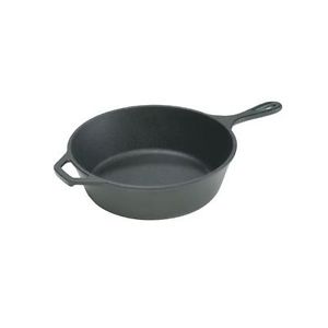 Lodge Cast Iron 12 Deep Cast Iron Seasoned Skillet, L10Dsk3, with Assist  Handle