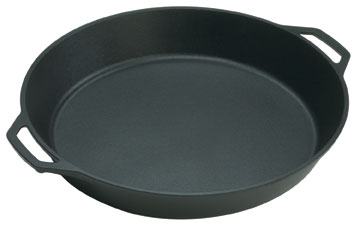 Lodge Deep Skillet, Cast Iron, Seasoned