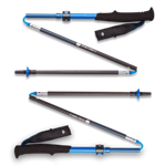 Distance Carbon FLZ Trekking Poles 125-140 cm