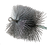 8^ Square Wire Chimney Brush - 1/4^ NPT