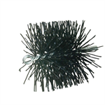 6^ Round Poly Brush - 1/4^ NPT