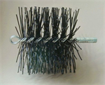 9^ Round Poly Brush - 3/8^ NPT