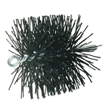 8^ Round Poly Brush - 1/4^ NPT