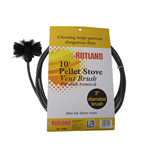 3^ Pellet Stove Brush w/ 10' Flexible Handle