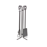 Tool Set - 5 Piece 28^ Natural Wrought Iron