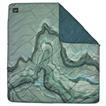 Argo Blanket/ Topo Wave Print