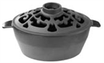 Steamer - 2 Qt Small Filigree Black Matte