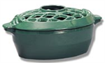 Steamer - 3 Qt Forrest Green -Lattice